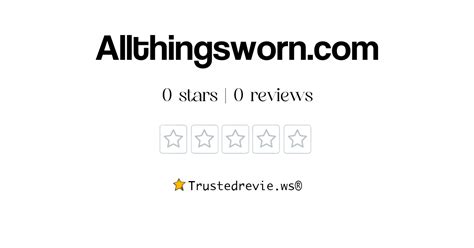 allthingsworn reviews|Erfahrungen Mit Allthingsworn Und Review » Easyfans